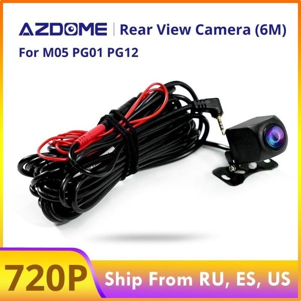 

car rear view cameras& parking sensors azdome 720p camera for m05 pg-01 dvr video recorder waterproof vehicle backup cameras night vision
