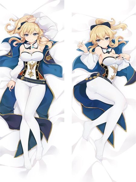 

pillow case gobsk genshin impact jean gunnhildr japanese anime cosplay pillowcase hugging body cover dakimakura