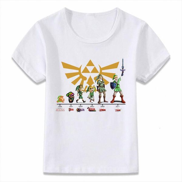 

kids clothes t shirt link evolution zelda breath of the wild for boys and girls toddler shirts tee, Blue