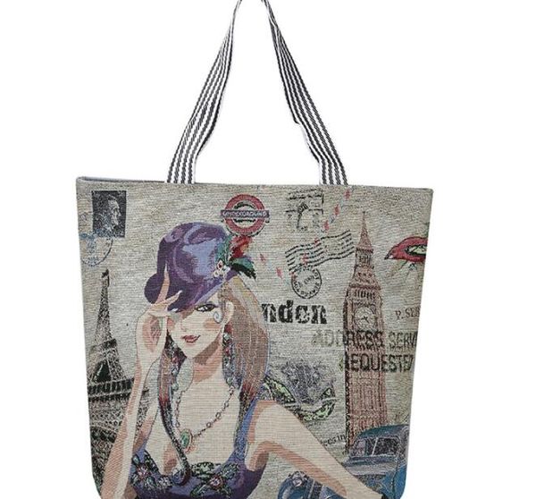 Фабрика оптом горячая распродажа мода холст сумка простая сумка на плечо дамы большой емкости сумка сумка сумка бесплатная передача