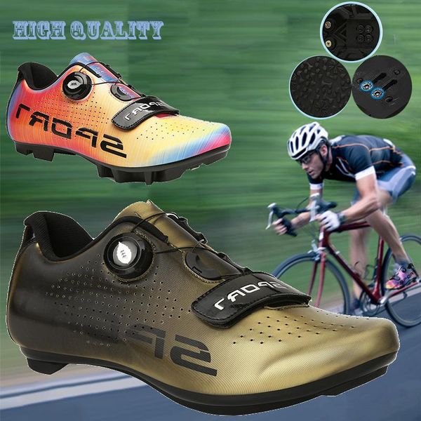 

cycling footwear men'ssneakers,cycling shoes,mountain bike shoes,self-locking road mountain shoes,outdoor non-locking bicycle off-road, Black