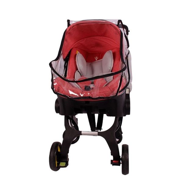 

stroller parts & accessories baby rain cover infant car seat waterproof windproof transparent shield qx2d