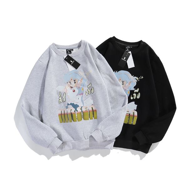 

tigger anime sweater pure cotton comfortable pullover fashion sportswear long sleeve hoodie popular, Black