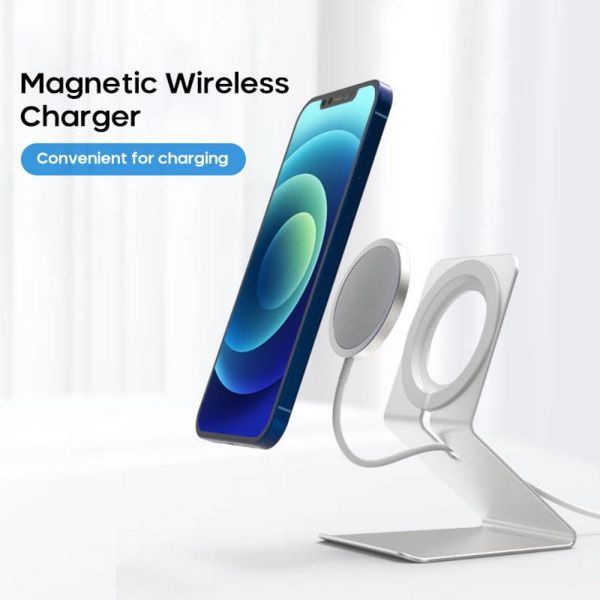 

cell phone mounts & holders charger holder for 12mini 12 pro max tablet stand rotation magnetic wireless fast charging