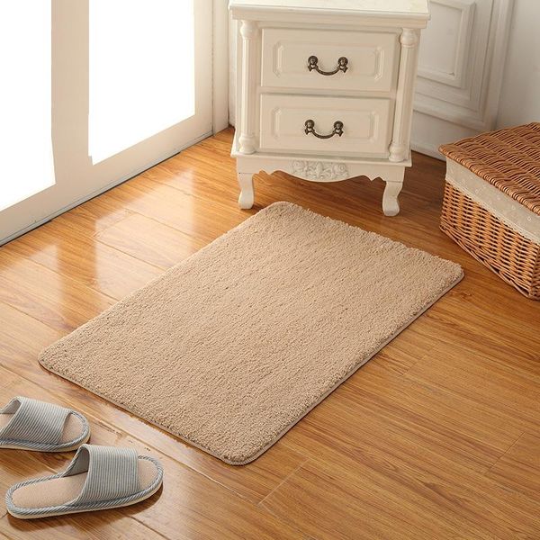 

bath mat bathroom carpet rug non-slip mats feet soft microfiber kitchen bedroom door floor