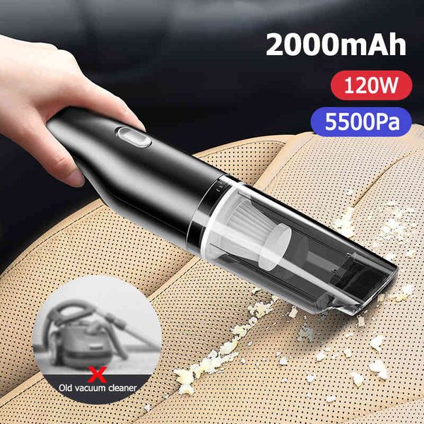 

5500pa portable for handheld with filter car light cyclone vacuum cleaner