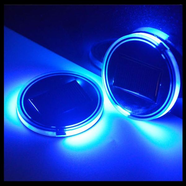 

interior decorations universal solar light-emitting car water , atmosphere light, led waterproof pad