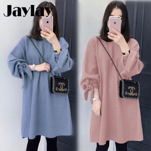 

maternity dresses autumn & winter dress pregnant women thicken sweater pregnancy a word 111407, White