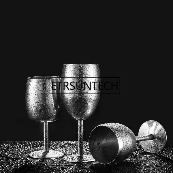 

hip flasks classical wine glasses 304 stainless steel wineglass bar glass champagne cocktail drinking cup charms party supplies
