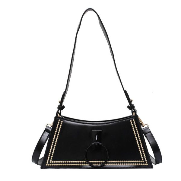 

brand women small shoulder bag elegant tote handbag lightweight zipper clutch with pull ring evening bags