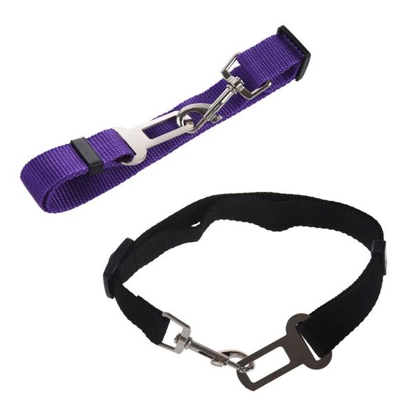 

adjustable pet car seat safety belt seatbelt for dog cat black apparel