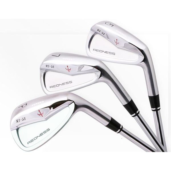 

golf clubs george spirits ri-51 irons 4-9.p steel shaft r/s/flex complete set of