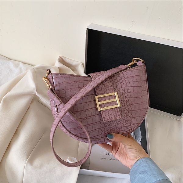 

small women's broadband single shoulder bag messenger saddle bag