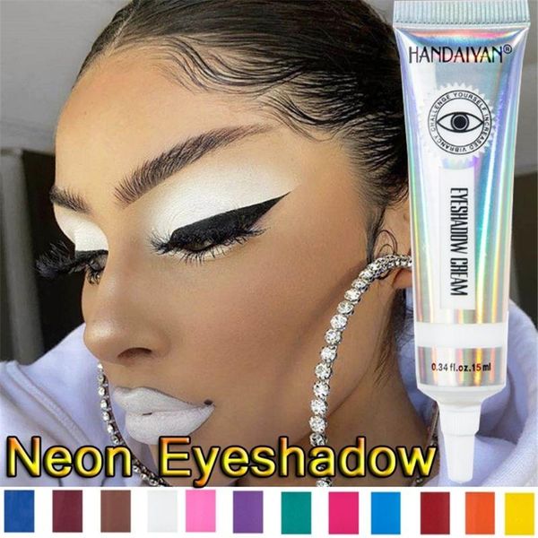 

eye shadow 1 pc 12 colors matte neon eyeshadow high pigment dust summer long-lasting cream makeup tool
