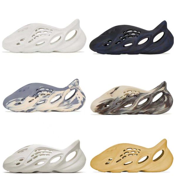 

slippers foam runner slide sandals beach men's and women's shoes, Black