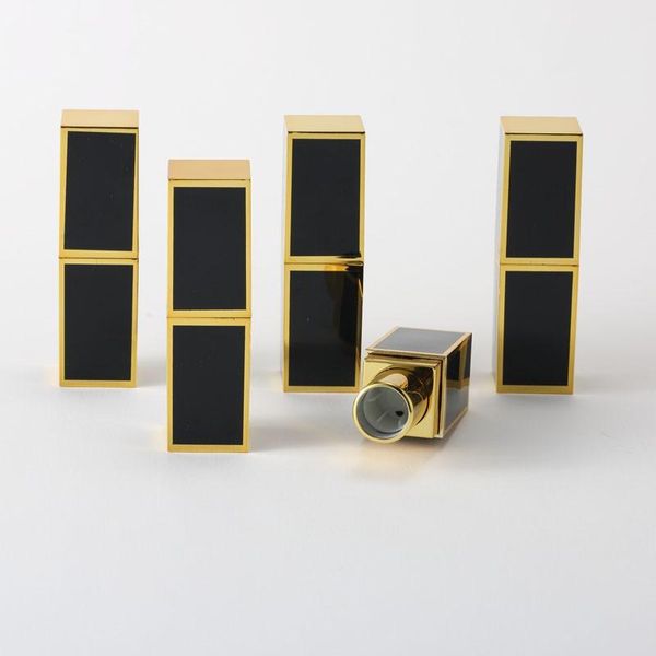 

24pcs/lot white & black empty plastic lipstick tubes gloss container diy lipstic lip tube storage bottles jars