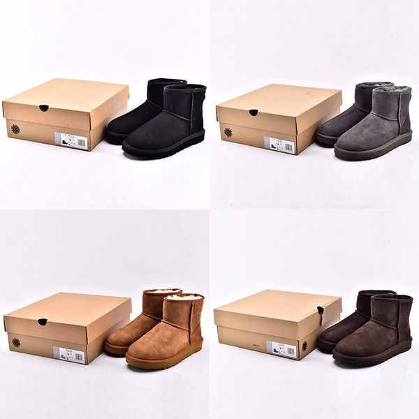 

factory sale new australia classic tall winter boots real leather bailey bowknot women's bow snow shoes boot 36-41, Black