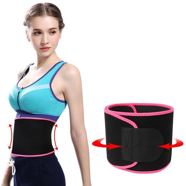

sports fitness tactical belt women wasit support lumbar brace yoga rubber waist color abdomen gym sweat sport safety, Black;gray