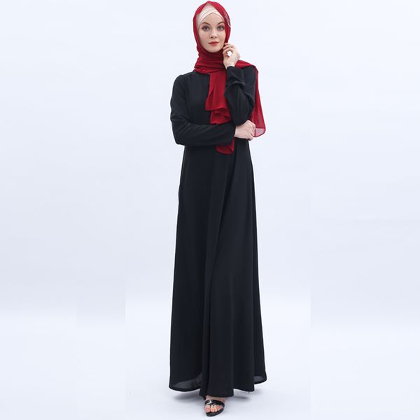 

vestidos abaya kaftan dubai arabic islam pakistani muslim hijab dress sukienki caftan robe musulmane longue dresses for women, Red