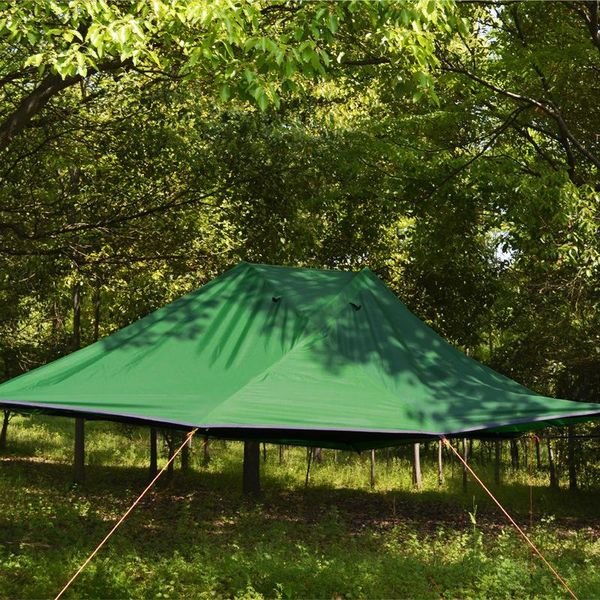 

tents and shelters outdoor garden camping hiking rally bed double layer rainproof 2 person hanging tent sun shelter tree hammock home in the