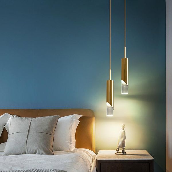 

pendant lamps light luxury chandelier bar bedside lamp creative bedroom simple dining table room modern