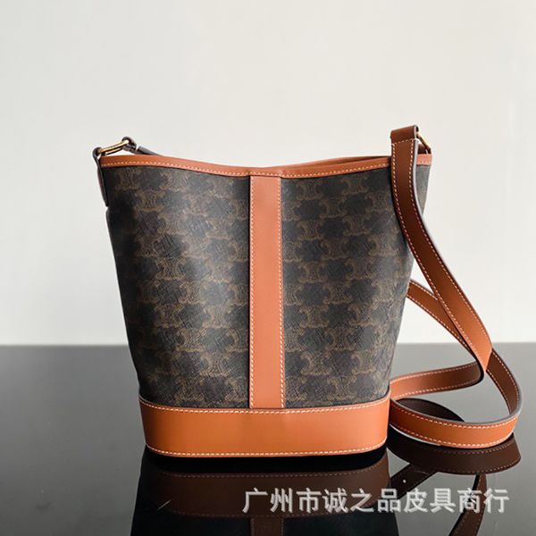 

designer handbag 2021 new triumphal arch bucket bag