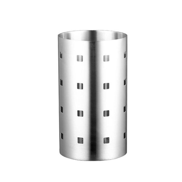 

storage bottles & jars kitchen utensil cutlery restaurant stainless steel rack durable tableware organizer home draining easy clean spoons