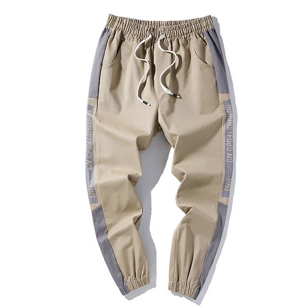 

men's pants streetwear sweatpants hip hop cargo autumn mens joggers men harem p9ae, Black