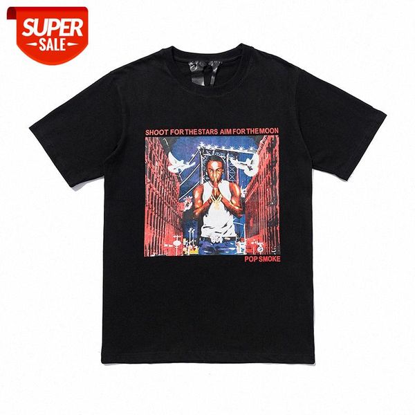 

brand street big v people print half sleeve men's and women's hip-hop bottoming shirt t-shirt #oe4i, White;black