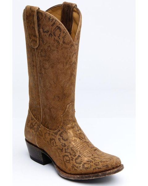 

boots women's shiloh western - round toe, Black