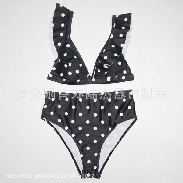 

ms swimsuit ruffle bikinis, White;black