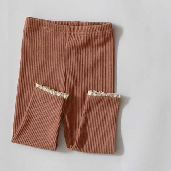 

trousers spring girls leggings cotton baby pants kids skinny pant stripe toddler girl ribbed born, Blue