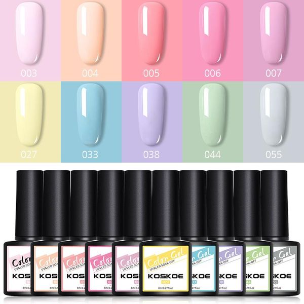 

nail gel 8ml 2/12pcs/set polish set soak off uv holographics glitter sequins for art design, Red;pink