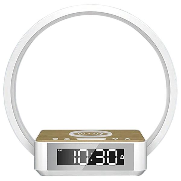 

other clocks & accessories night light alarm clock , wireless charging clock,led display, dimmable bedside lamp,for kids elderly home office