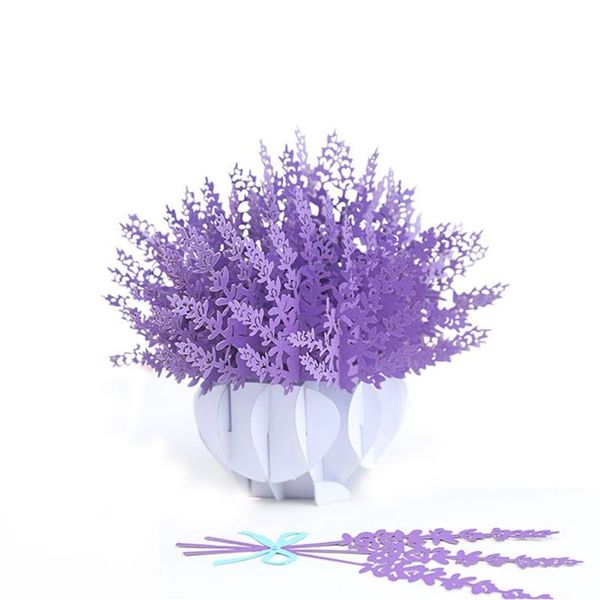 

partylab 3d -up cards flowers card for family friends birthday festival greeting postcards gifts girlfriends