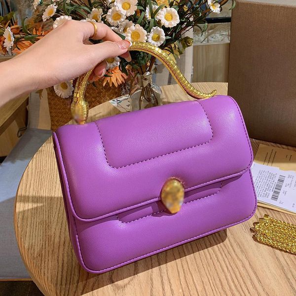 

designers ccity classic serpentine cabochan shoulder bags italy brand fashion snakehead lock crossbody totes women snake handle leather tote
