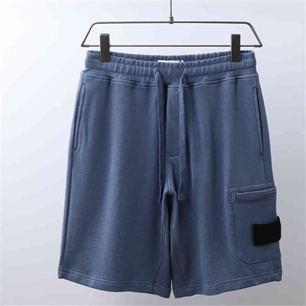 

cptoney konng gonng fashion summer cotton terry shorts european and american hip hop street style, White;black