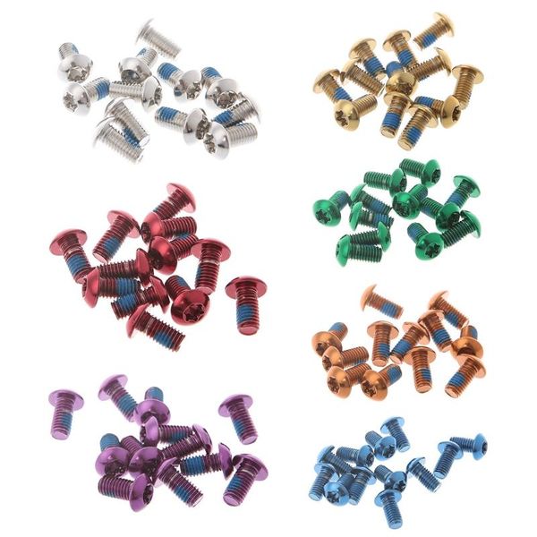 

bike brakes 12pcs bicycle brake disc screws alloy steel bolt rotor cycling for mountain