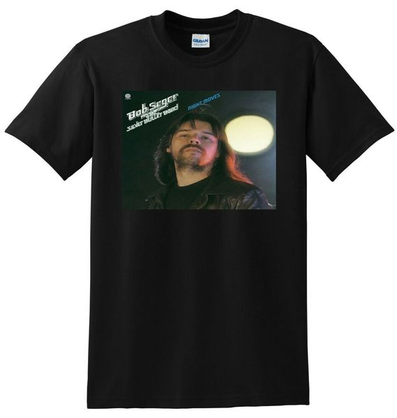 

BOB SEGER & THE SILVER BULLET BAND T SHIRT night moves SMALL MEDIUM  XL, White;black