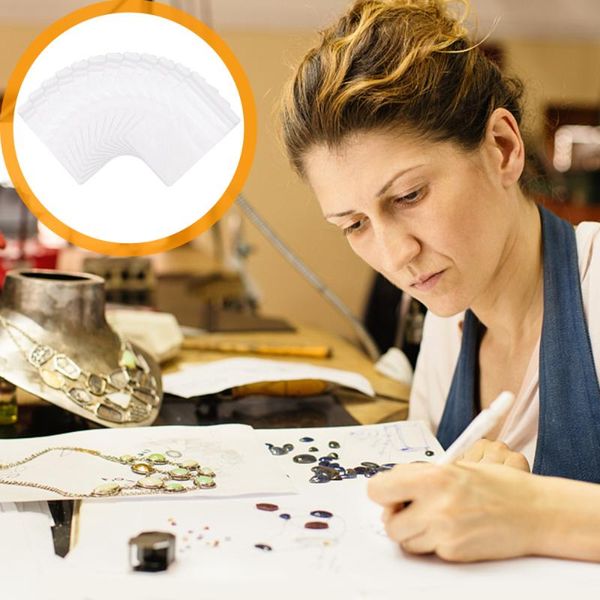 

100pcs pvc jewelry anti oxidation bag rings earrings storage pouch bags
