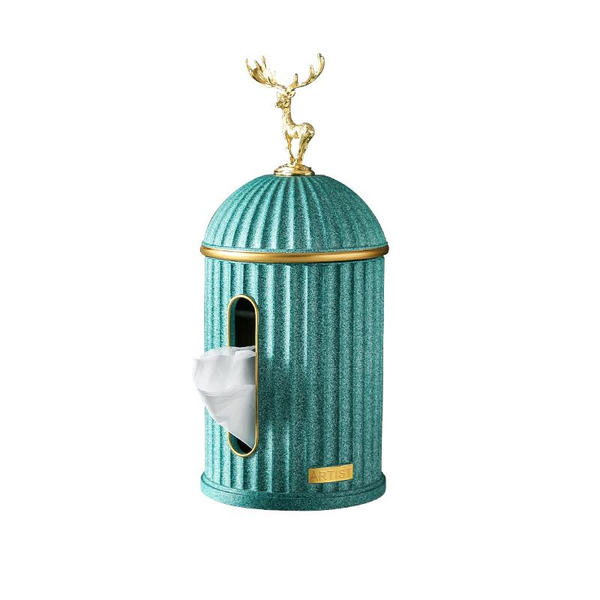 

tissue boxes & napkins vertical stripes castle look box deer dog ginkgo leaf cover home decoration storage holder ashtray
