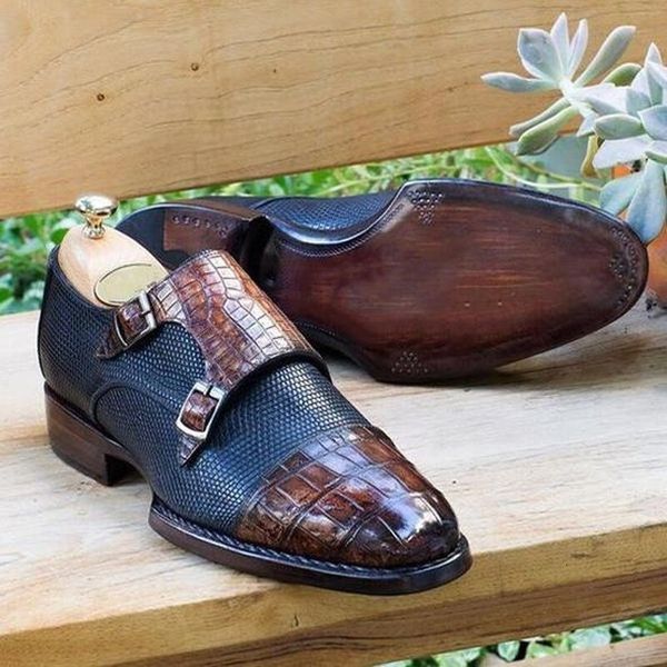 

dress shoes men's plutonium leather shoes casual men's fashionable loafers hand-made slide-on man's zapatillas from deport ky, Black