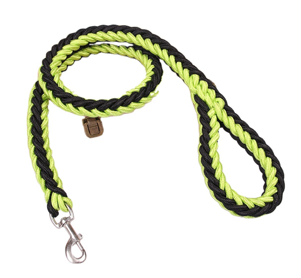 

dog collars & leashes 1.2m length medium large nylon leash strong iron buckle pet traction rope for dogs training supplies