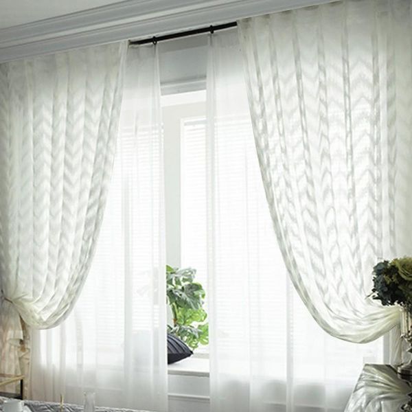 

curtain & drapes sheer curtains with rod pocket voile tulle window for bedroom living room balcony kids teenage 1 panel
