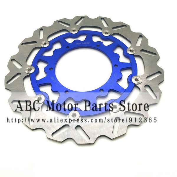 

motorcycle brakes 320mm oversize front floating brake disc rotor yzf wrf yz250 yz250f yz400f yz450f wr250 wr250f wr400f wr450f supermoto