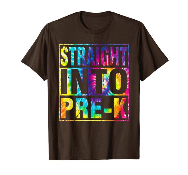 

straight into pre-k t-shirt back to school gift shirt t-shirt, White;black