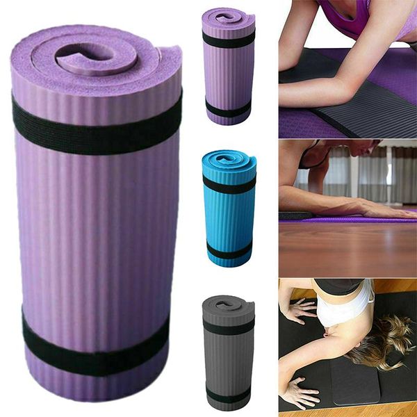 

yoga pilates mat thick exercise gym non-slip workout 15mm fitness mats asd88