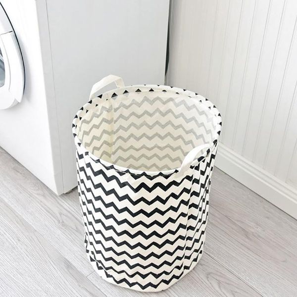 

storage baskets waterproof large laundry basket collapsible round hamper bin cesto ropa sucia organizar 2021