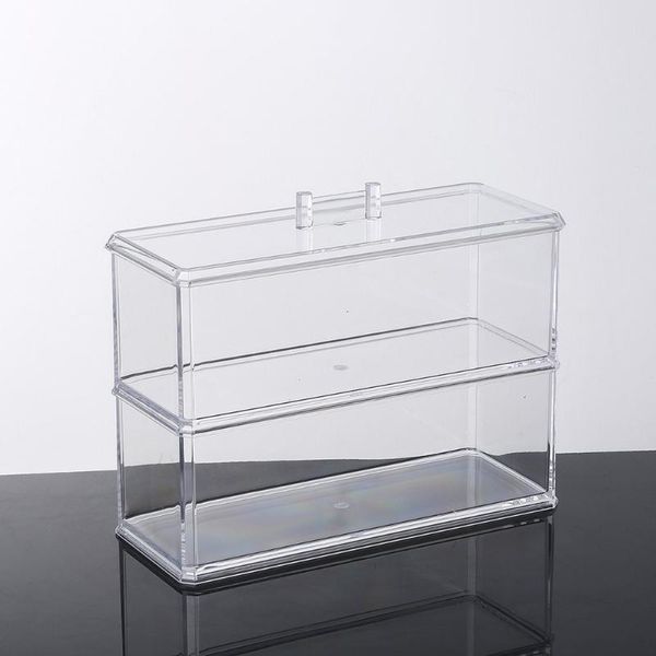 

bathroom storage & organization fashion clear makeup organizer acrylic box cosmetic case cosmetics holder jewelry box-y-2803a
