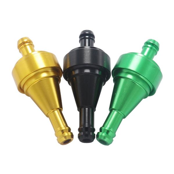 

parts universal 6mm petrol gas fuel filter cleaner for motorcycle pit dirt bike atv oil filters 5 color